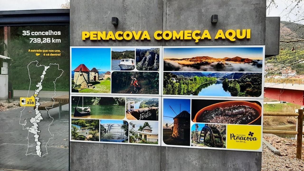 Hospedaria Lampiao Penacova Bagian luar foto
